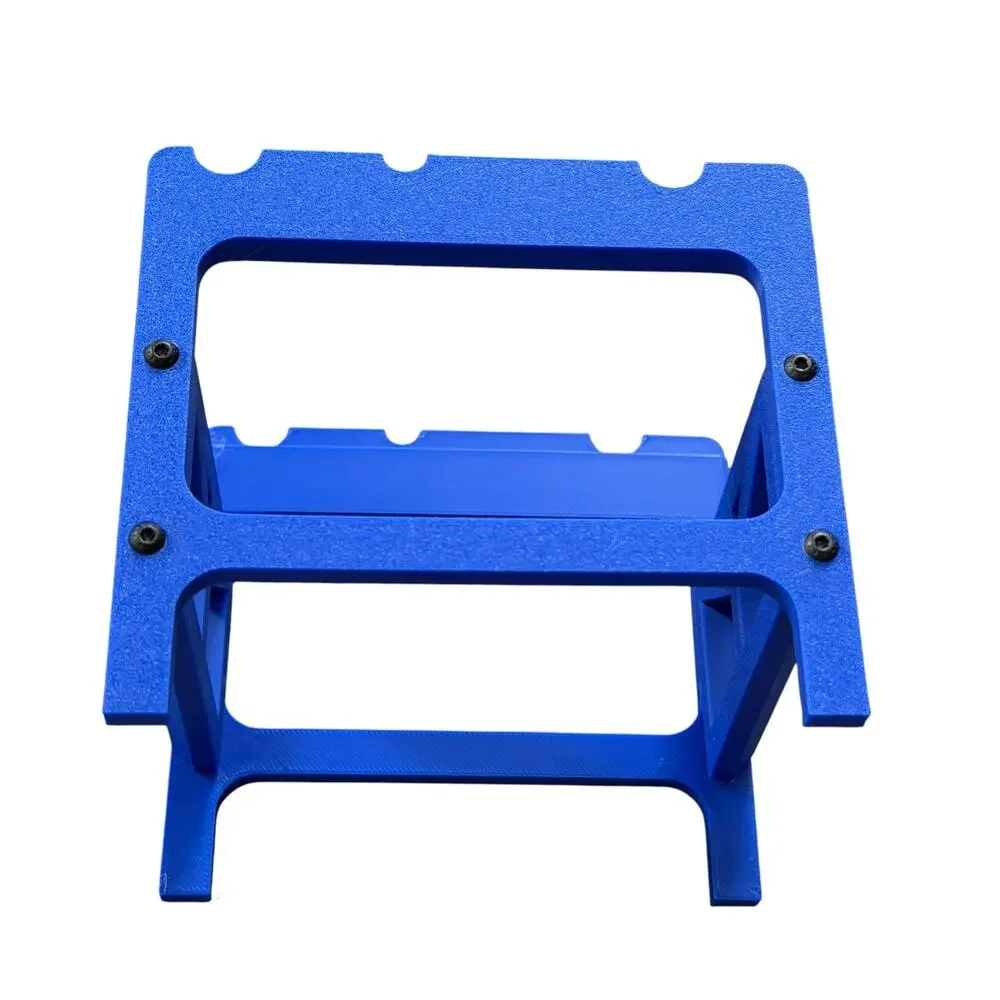 NEW Bolted 1/10 RC Car Stand TRX4 Crawler Blue Model Lift Show Display